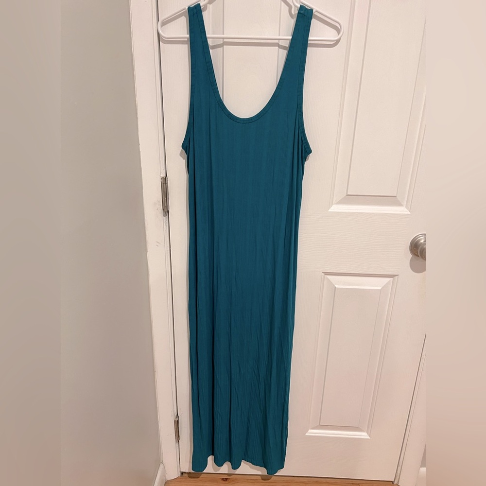 Midi Dress- Old Navy- XL- Dark Teal Color